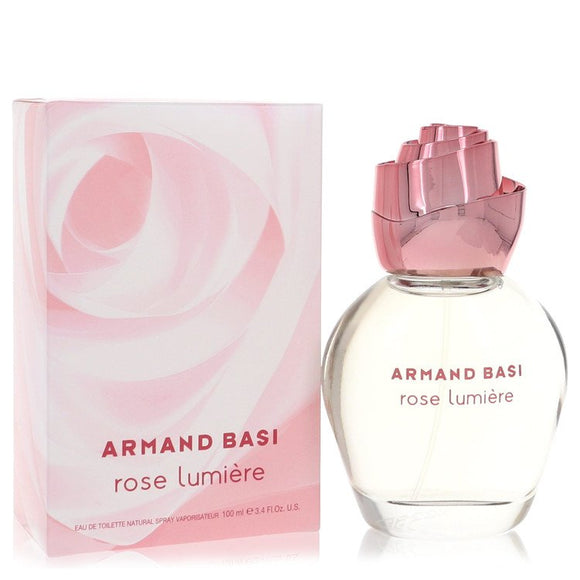 Armand Basi Rose Lumiere Eau De Toilette Spray By Armand Basi for Women 3.3 oz