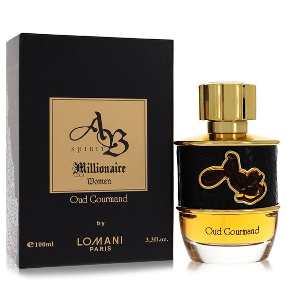 Ab Spirit Millionaire Oud Gourmand Eau De Parfum Spray By Lomani for Women 3.3 oz