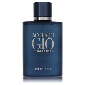 Acqua Di Gio Profondo Eau De Parfum Spray (Tester) By Giorgio Armani for Men 2.5 oz