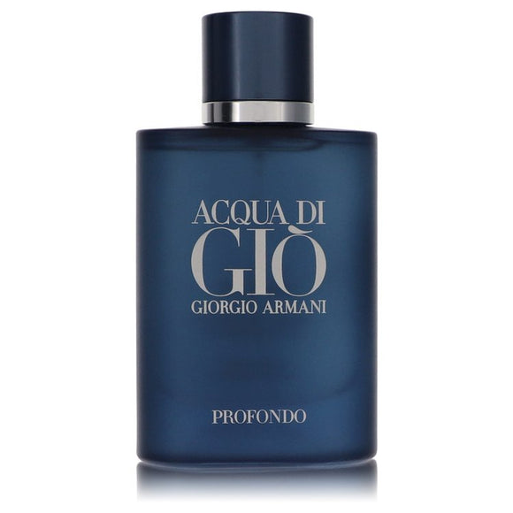 Acqua Di Gio Profondo Eau De Parfum Spray (Tester) By Giorgio Armani for Men 2.5 oz