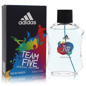 Adidas Team Five Eau De Toilette Spray By Adidas for Men 3.4 oz