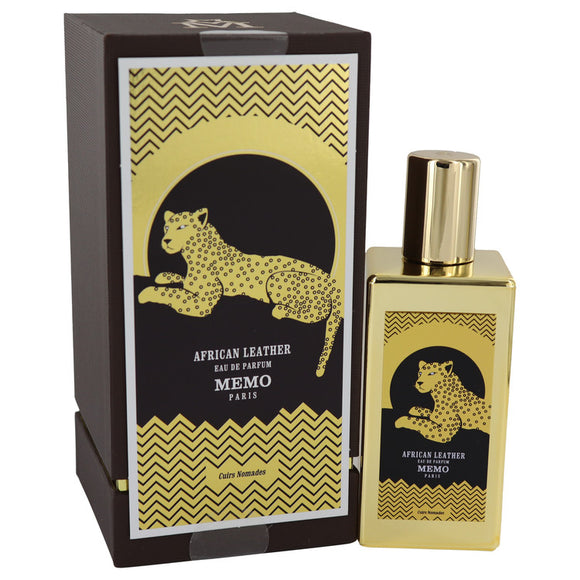 African Leather Eau De Parfum Spray (Unisex) By Memo for Women 6.75 oz