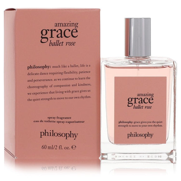 Amazing Grace Ballet Rose Eau De Toilette Spray By Philosophy for Women 2 oz