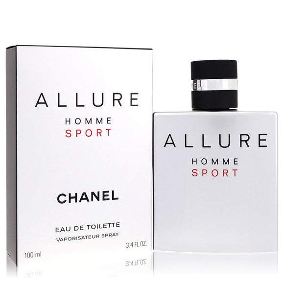 Allure Sport Eau De Toilette Spray By Chanel for Men 3.4 oz