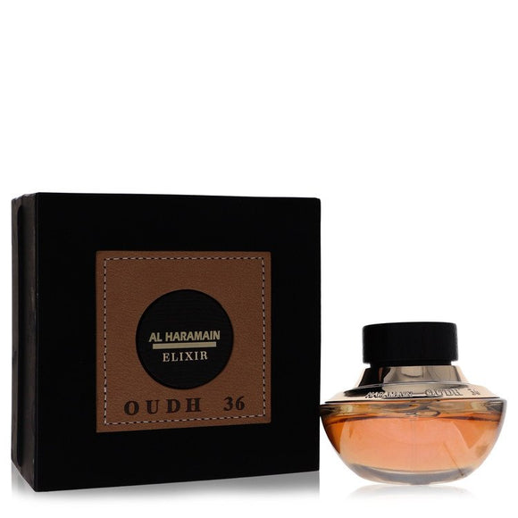 Oudh 36 Elixir Eau De Parfum Spray (Unisex) By Al Haramain for Men 2.5 oz