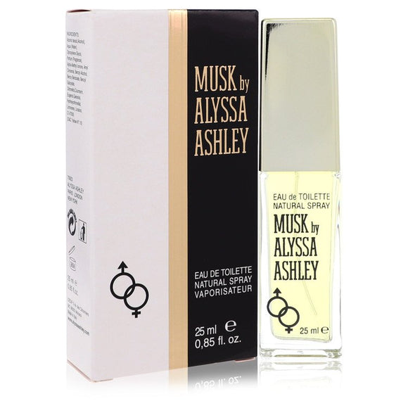 Alyssa Ashley Musk Eau De Toilette Spray By Houbigant for Women 0.85 oz