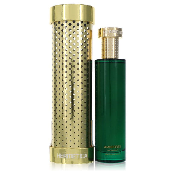 Amberbee Eau De Parfum Spray (Unisex) By Hermetica for Men 3.4 oz