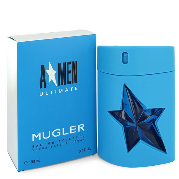 Angel Amen Ultimate Eau De Toilette Spray By Thierry Mugler for Men 3.4 oz