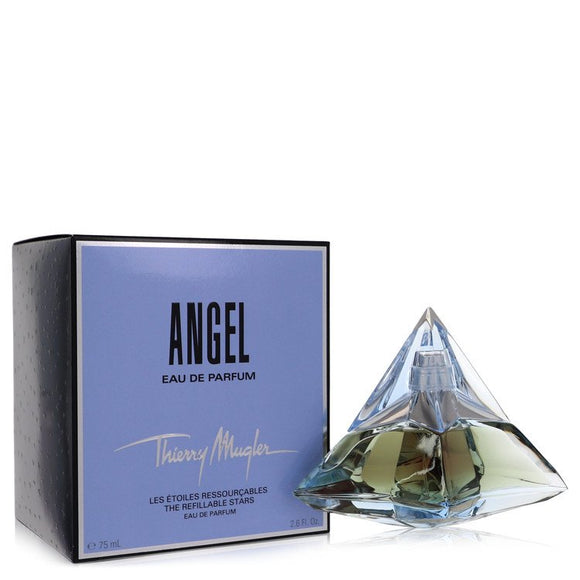 Angel Eau De Parfum Spray Refillable Star By Thierry Mugler for Women 2.6 oz