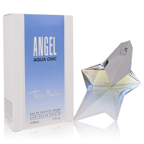 Angel Aqua Chic Light Eau De Toilette Spray By Thierry Mugler for Women 1.7 oz