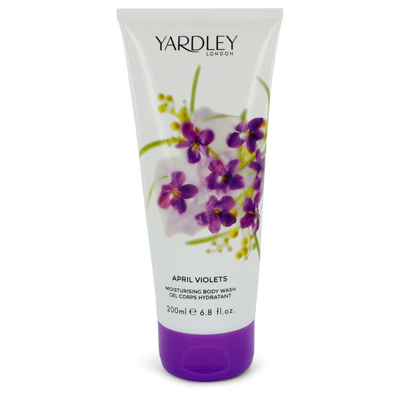 April Violets Shower Gel By Yardley London for Women 6.8 oz