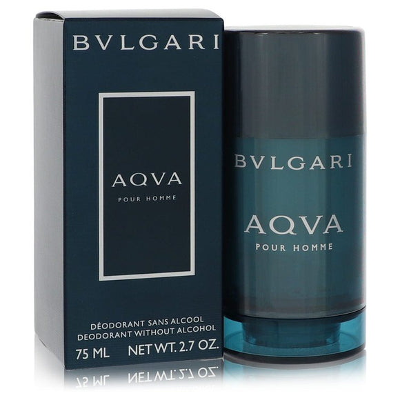 Aqua Pour Homme Alcohol-Free Deodorant By Bvlgari for Men 2.7 oz