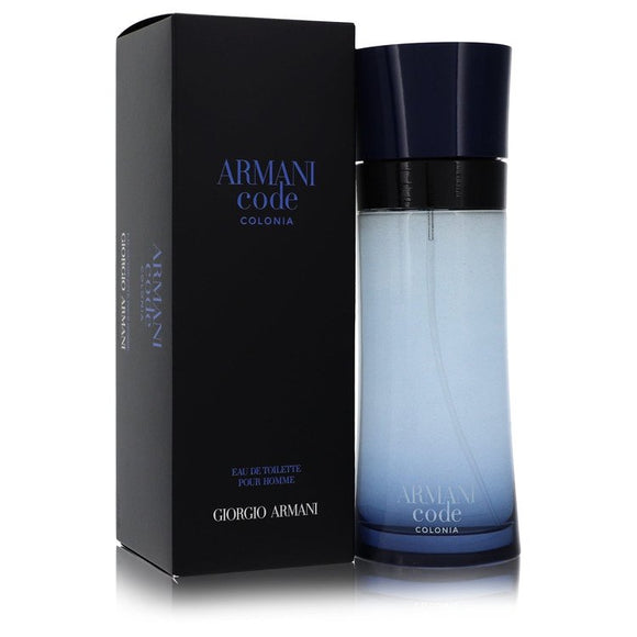 Armani Code Colonia Eau De Toilette Spray By Giorgio Armani for Men 6.7 oz