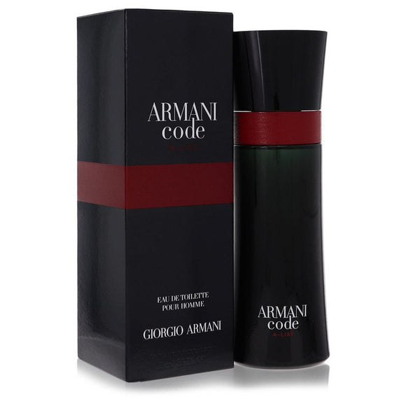 Armani Code A List Eau De Toilette Spray By Giorgio Armani for Men 2.5 oz