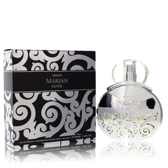 Armaf Marjan Silver Eau De Parfum Spray By Armaf for Men 3.4 oz
