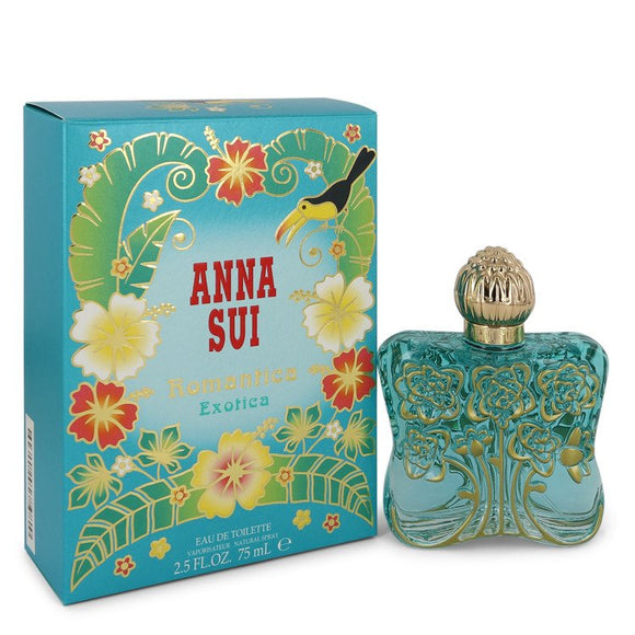 Anna Sui Romantica Exotica Eau De Toilette Spray By Anna Sui for Women 2.5 oz