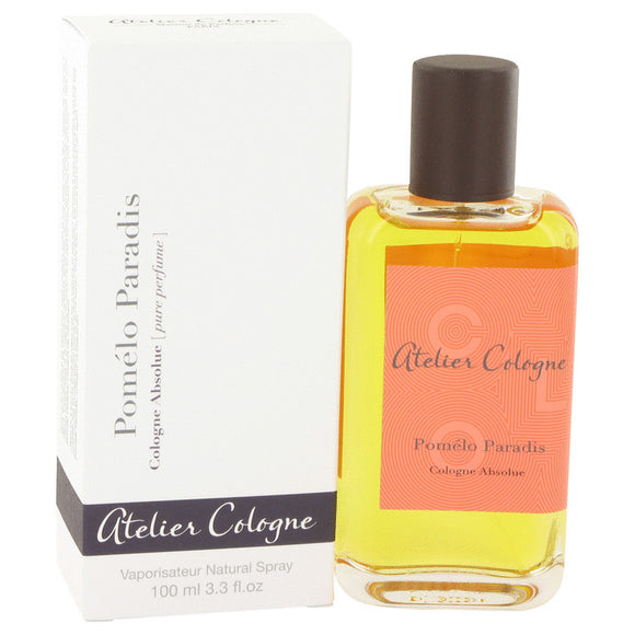 Pomelo Paradis Pure Perfume Spray By Atelier Cologne for Men 3.3 oz