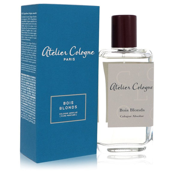 Bois Blonds Pure Perfume Spray By Atelier Cologne for Men 3.3 oz