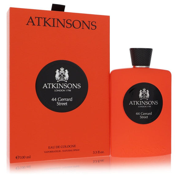 Atkinsons 44 Gerrard Street Eau De Cologne Spray (Unisex) By Atkinsons for Men 3.3 oz