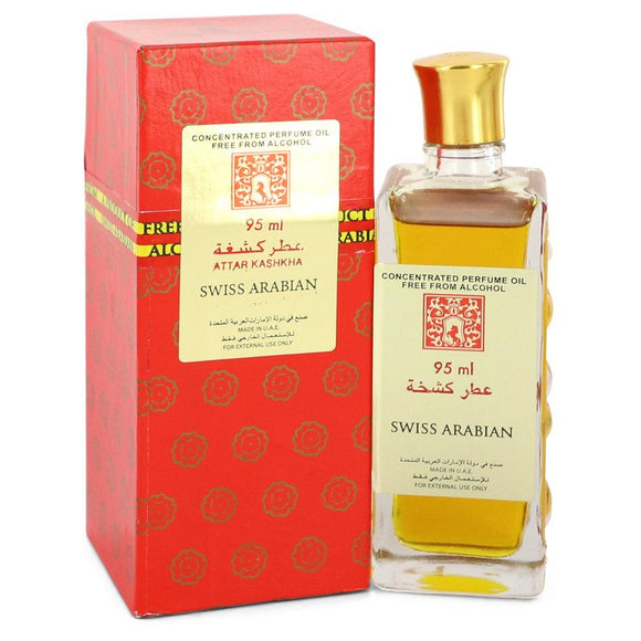 Attar Kashkha Concentrated Perfume Oil Free From Alcohol (Unisex) By Swiss Arabian for Women 3.2 oz