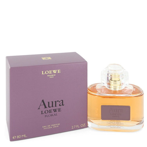 Aura Loewe Floral Eau De Parfum Spray By Loewe for Women 2.7 oz