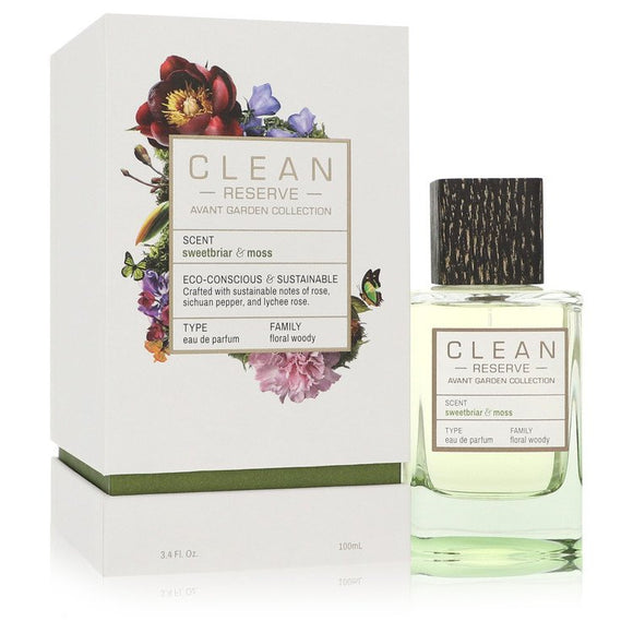 Avant Garden Collection Sweetbriar & Moss Eau De Parfum Spray (Unisex) By Clean for Men 3.4 oz