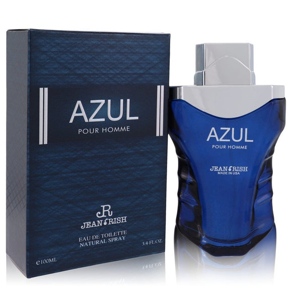 Azul Pour Homme Eau De Toilette Spray By Jean Rish for Men 3.4 oz