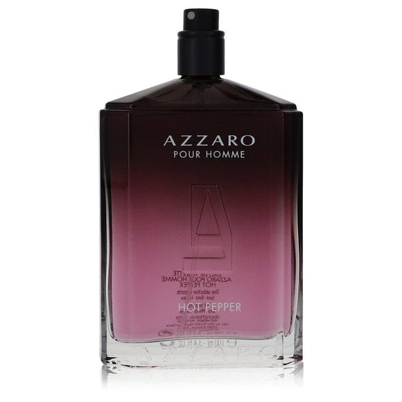 Azzaro Hot Pepper Eau De Toilette Spray (Tester) By Azzaro for Men 3.4 oz