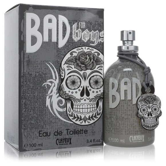 Bad For Boys Eau De Toilette Spray By Clayeux for Men 3.4 oz