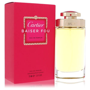 Baiser Vole Fou Eau De Parfum Spray By Cartier for Women 2.5 oz