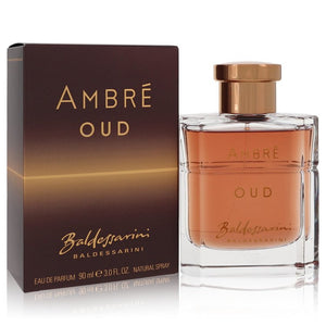 Baldessarini Ambre Oud Eau De Parfum Spray By Hugo Boss for Men 3 oz
