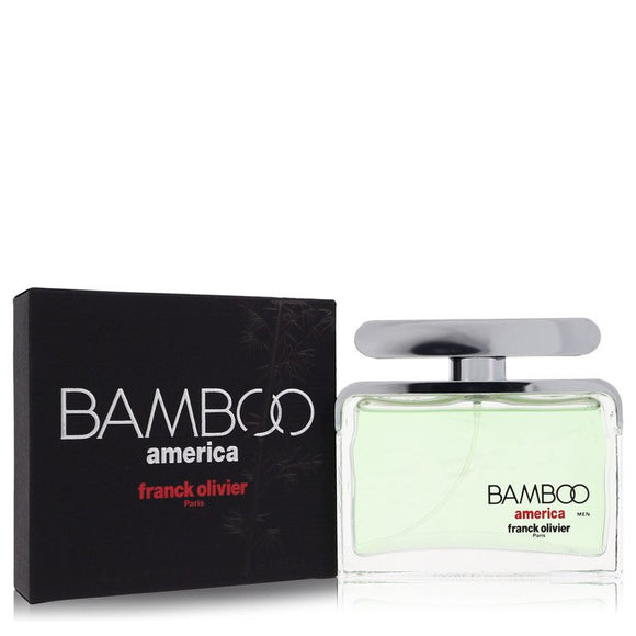 Bamboo America Eau De Toilette Spray By Franck Olivier for Men 2.5 oz