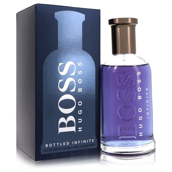 Boss Bottled Infinite Eau De Parfum Spray By Hugo Boss for Men 6.7 oz