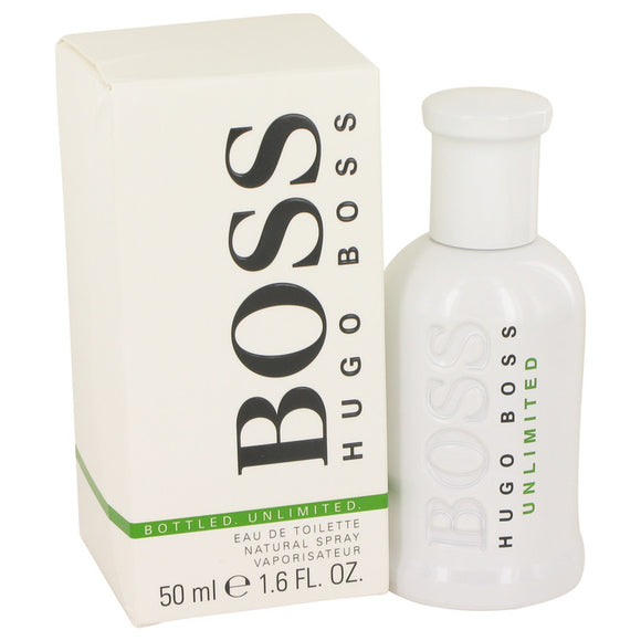 Boss Bottled Unlimited Eau De Toilette Spray By Hugo Boss for Men 1.7 oz