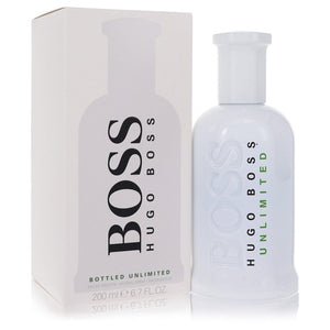 Boss Bottled Unlimited Eau De Toilette Spray By Hugo Boss for Men 6.7 oz