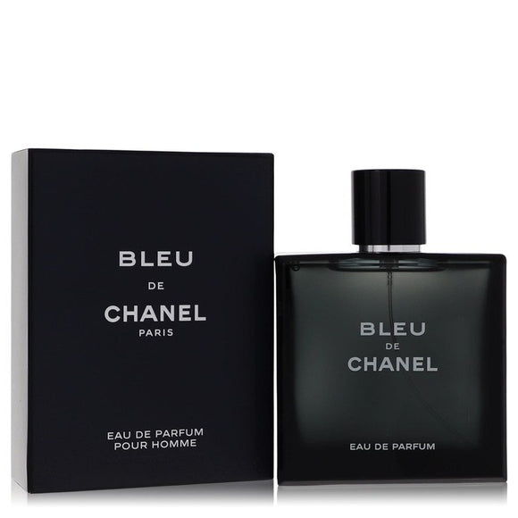 Bleu De Chanel Eau De Parfum Spray By Chanel for Men 3.4 oz
