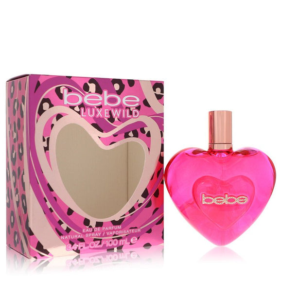 Bebe Luxe Wild Eau De Parfum Spray By Bebe for Women 3.4 oz
