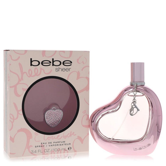 Bebe Sheer Eau De Parfum Spray By Bebe for Women 3.4 oz