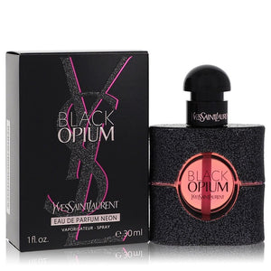 Black Opium Neon Eau De Parfum Spray By Yves Saint Laurent for Women 1 oz