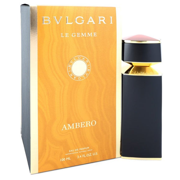 Bvlgari Le Gemme Ambero Eau De Parfum Spray By Bvlgari for Men 3.4 oz