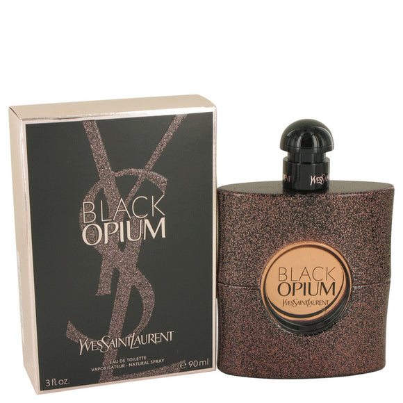 Black Opium Eau De Toilette Spray By Yves Saint Laurent for Women 3 oz