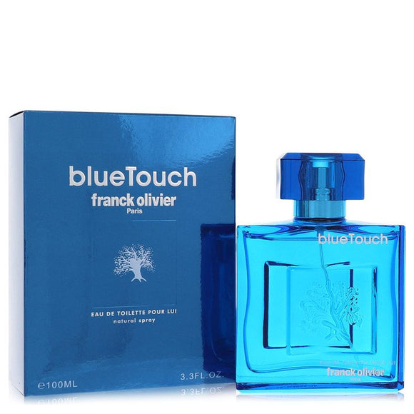 Blue Touch Eau De Toilette Spray By Franck Olivier for Men 3.4 oz