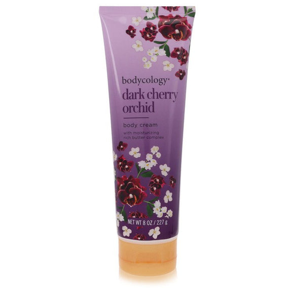 Bodycology Dark Cherry Orchid Body Cream By Bodycology for Women 8 oz