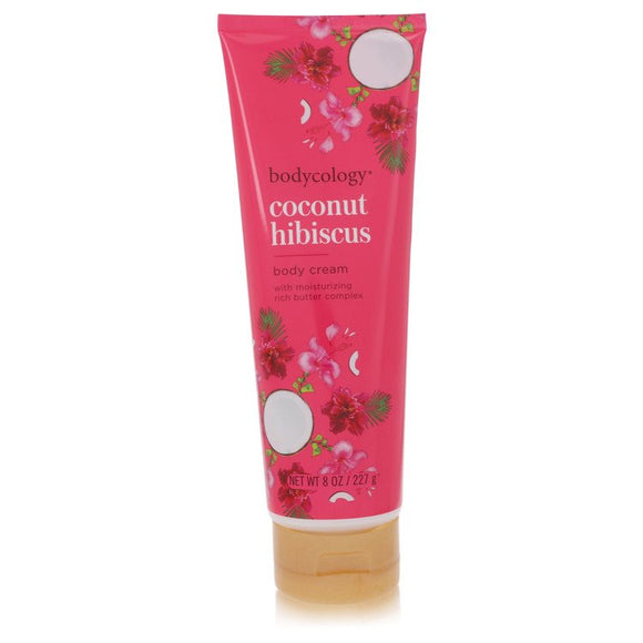 Bodycology Coconut Hibiscus Body Cream By Bodycology for Women 8 oz
