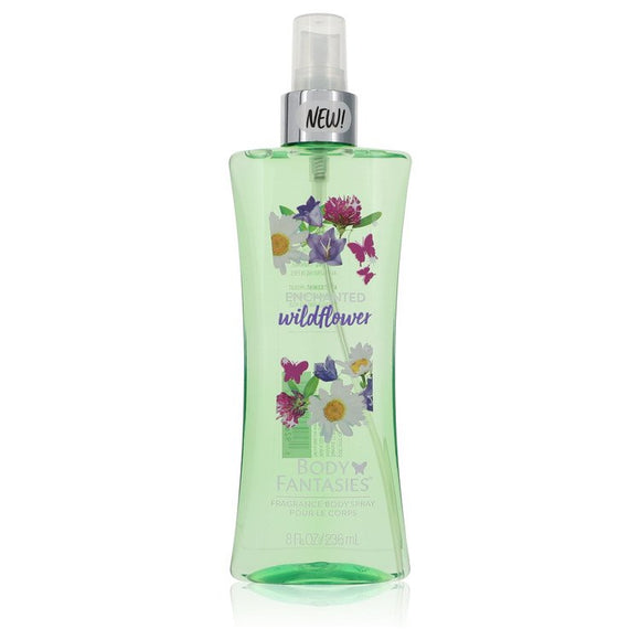 Body Fantasies Enchanted Wildflower Body Spray By Parfums De Coeur for Women 8 oz