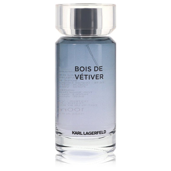 Bois De Vetiver Eau De Toilette Spray (Tester) By Karl Lagerfeld for Men 3.3 oz