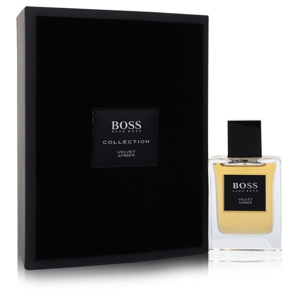 Boss The Collection Velvet Amber Eau De Toilette Spray By Hugo Boss for Men 1.7 oz