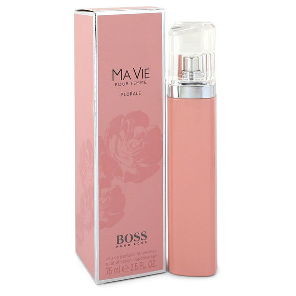 Boss Ma Vie Florale Eau De Parfum Spray By Hugo Boss for Women 2.5 oz