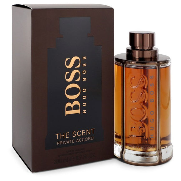 Boss The Scent Private Accord Eau De Toilette Spray By Hugo Boss for Men 6.7 oz