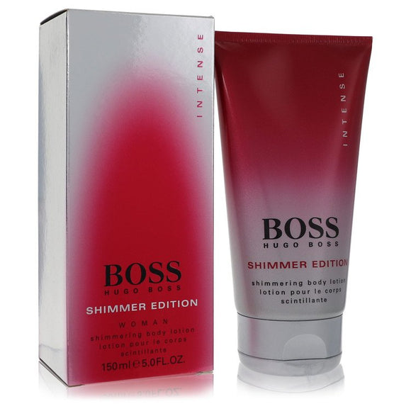 Boss Intense Shimmer Body Lotion By Hugo Boss for Women 5 oz